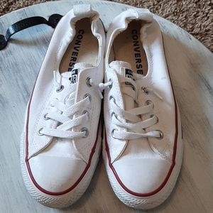 White Converse 7.5